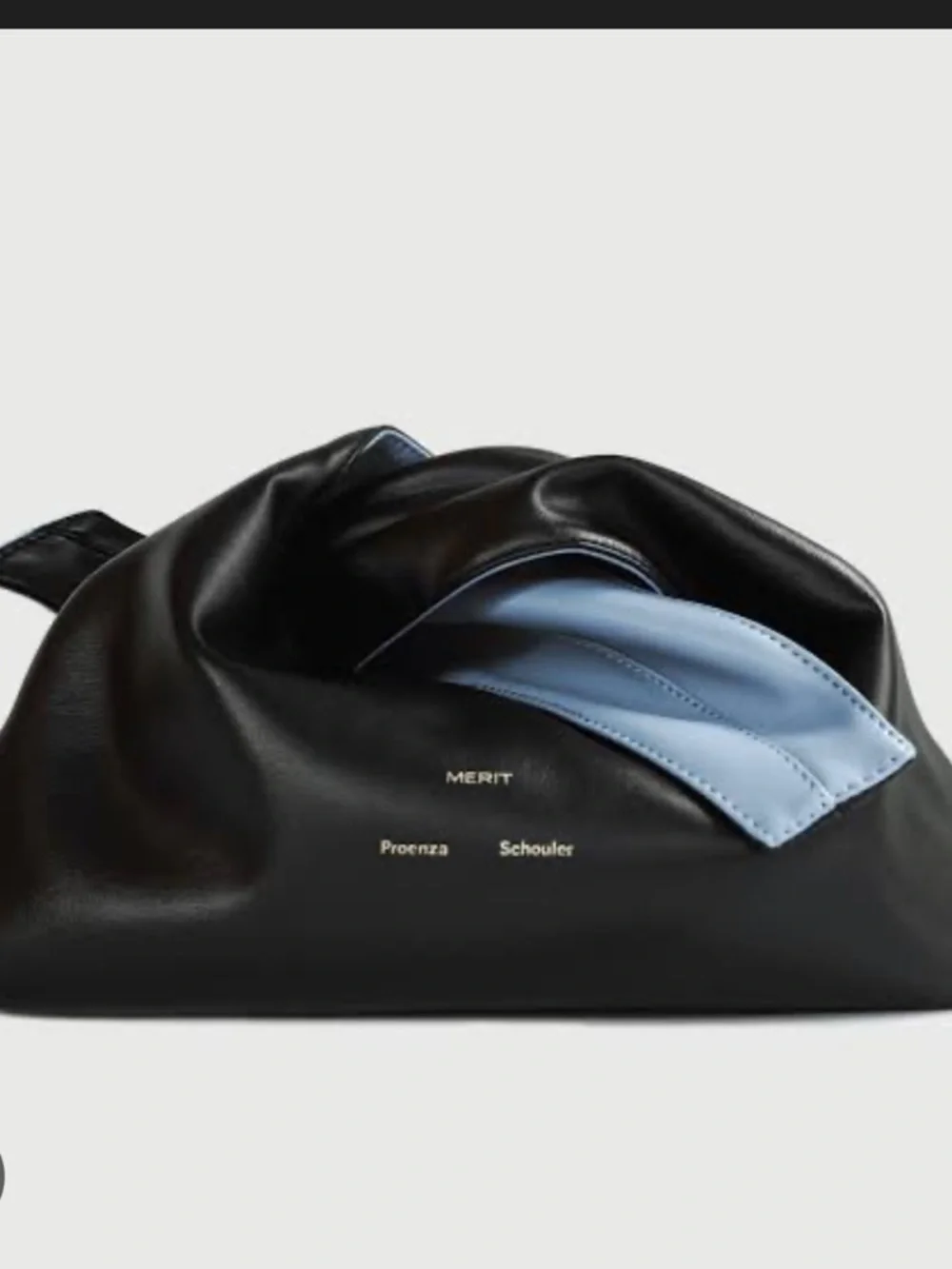 Proenza Schouler Black and Blue Hobo Bag - Picture 6 of 6